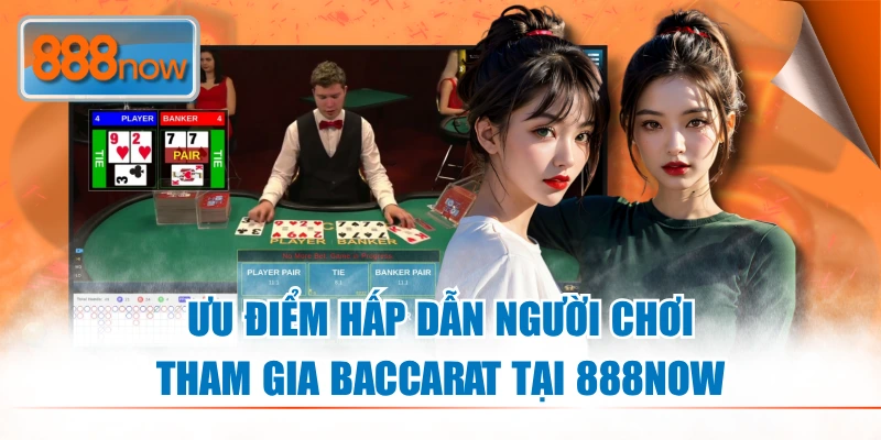 Baccarat là game bài nổi bật, hấp dẫn tại nhà cái